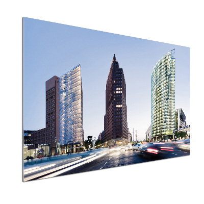 Küchen wandpaneel Wolkenkratzer