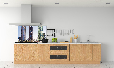 Küchen wandpaneel Wolkenkratzer