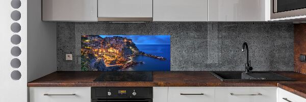 Glasrückwand für die küche Manarola Italien