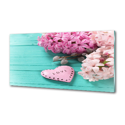 Küchen wandpaneel Ohne und Herz