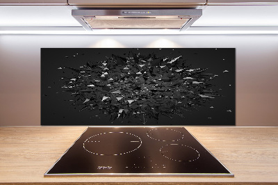 Platte für Küchenrückwand 3D-Abstraktion