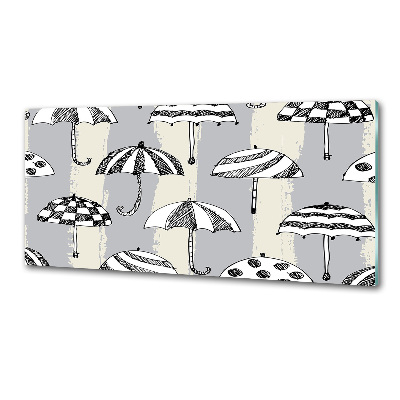 Küchen wandpaneel Regenschirme