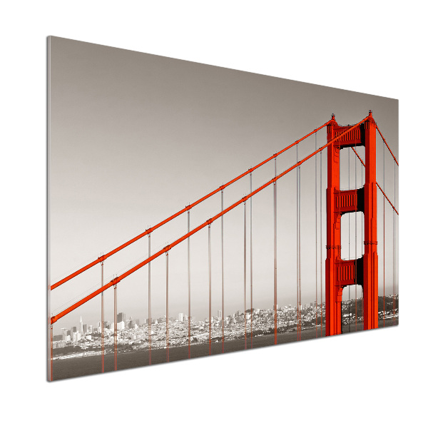 Küchen wandpaneel San Francisco Brücke