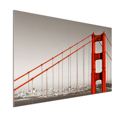 Küchen wandpaneel San Francisco Brücke