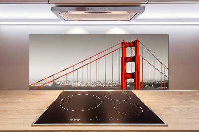 Küchen wandpaneel San Francisco Brücke