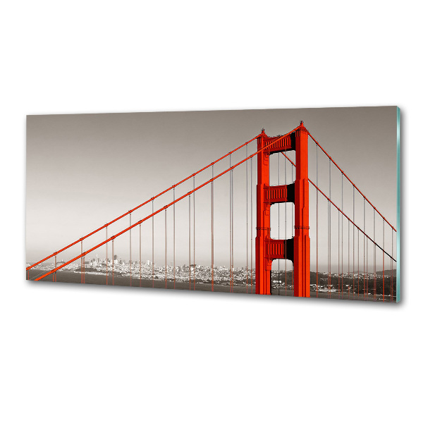 Küchen wandpaneel San Francisco Brücke