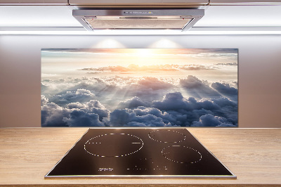 Platte für Küchenrückwand Wolken aus der Vogelperspektive