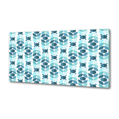 Glasrückwand für die küche Geometrischer Hintergrund