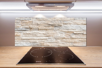 Platte für Küchenrückwand Ziegelmauer