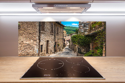 Platte für Küchenrückwand Eine charmante Straße