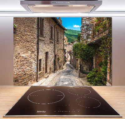 Platte für Küchenrückwand Eine charmante Straße