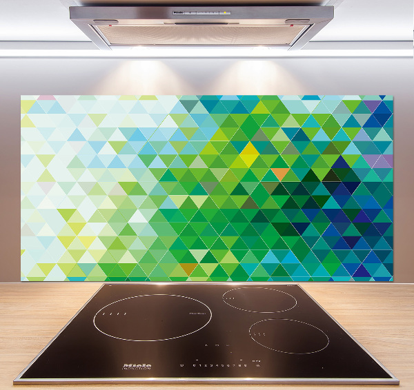 Platte für Küchenrückwand Abstrakte Dreiecke