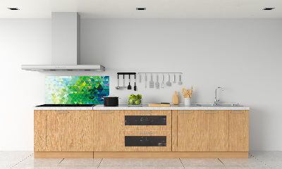 Platte für Küchenrückwand Abstrakte Dreiecke