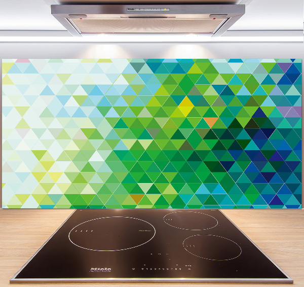 Platte für Küchenrückwand Abstrakte Dreiecke