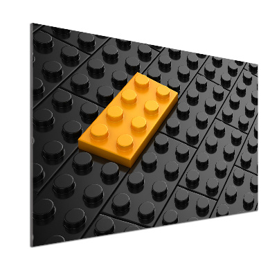 Küchen wandpaneel Lego