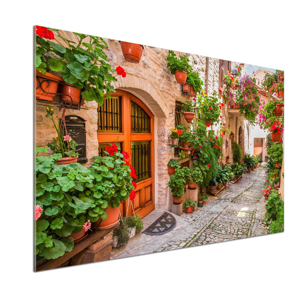 Platte für Küchenrückwand Eine charmante Straße