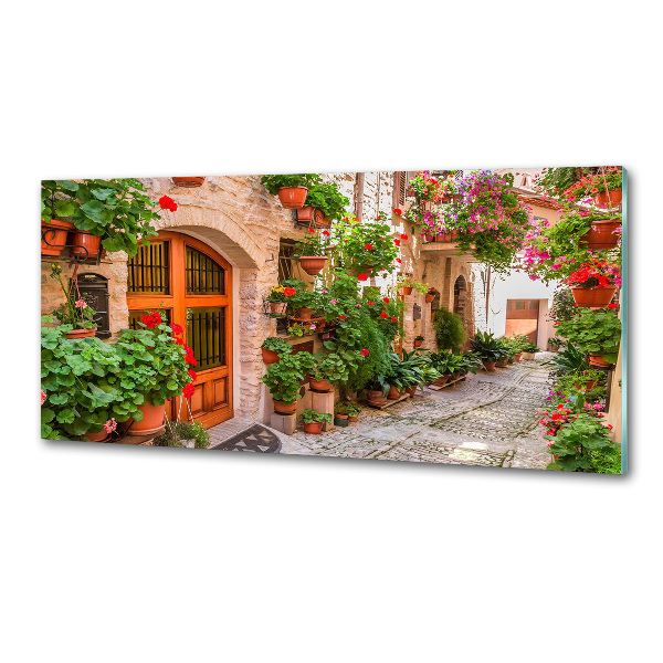 Platte für Küchenrückwand Eine charmante Straße