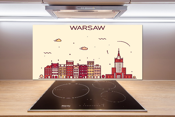 Küchen wandpaneel Warschau, Polen