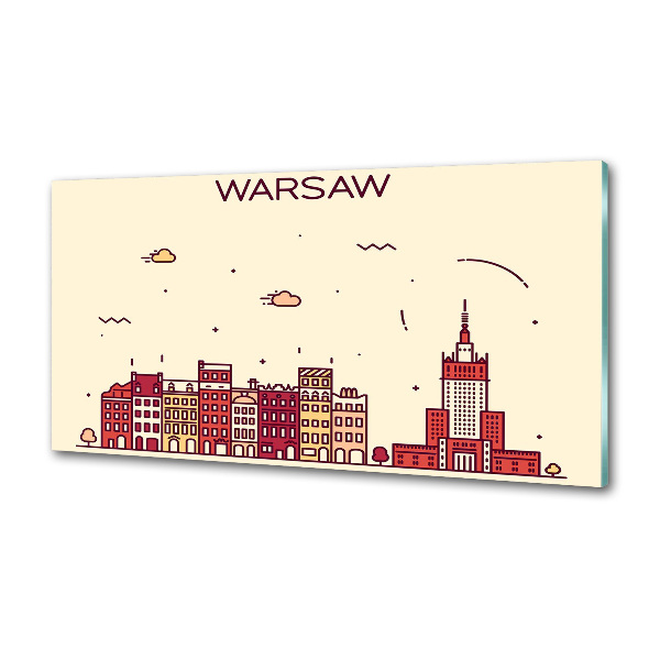 Küchen wandpaneel Warschau, Polen