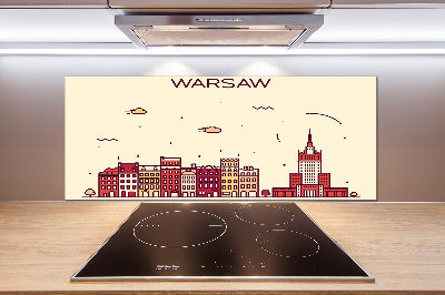 Küchen wandpaneel Warschau, Polen