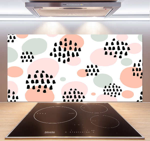 Glasrückwand für die küche Abstrakter Hintergrund