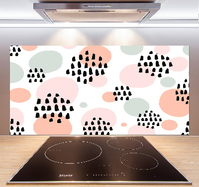 Glasrückwand für die küche Abstrakter Hintergrund