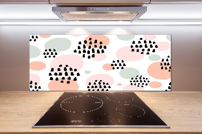 Glasrückwand für die küche Abstrakter Hintergrund