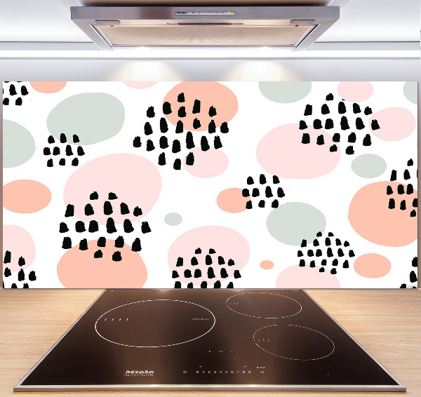 Glasrückwand für die küche Abstrakter Hintergrund