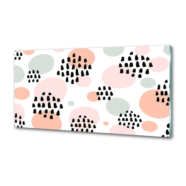 Glasrückwand für die küche Abstrakter Hintergrund