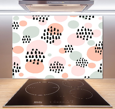 Glasrückwand für die küche Abstrakter Hintergrund