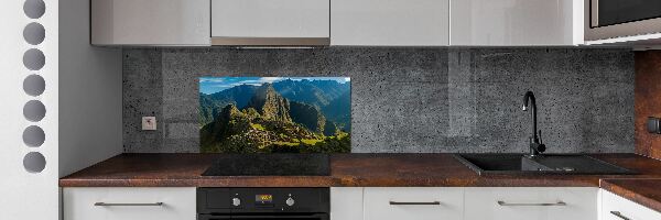 Platte für Küchenrückwand Ruinen von Machu Picchu