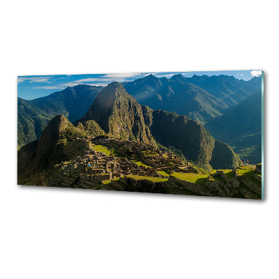 Platte für Küchenrückwand Ruinen von Machu Picchu