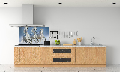 Platte für Küchenrückwand Pferde im Galopp