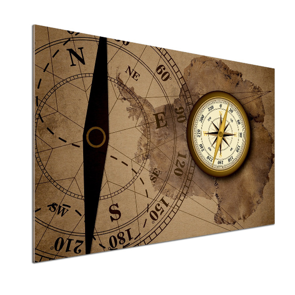 Platte für Küchenrückwand Kompass