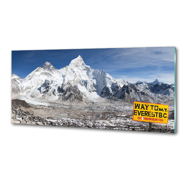 Platte für Küchenrückwand Mount Everest