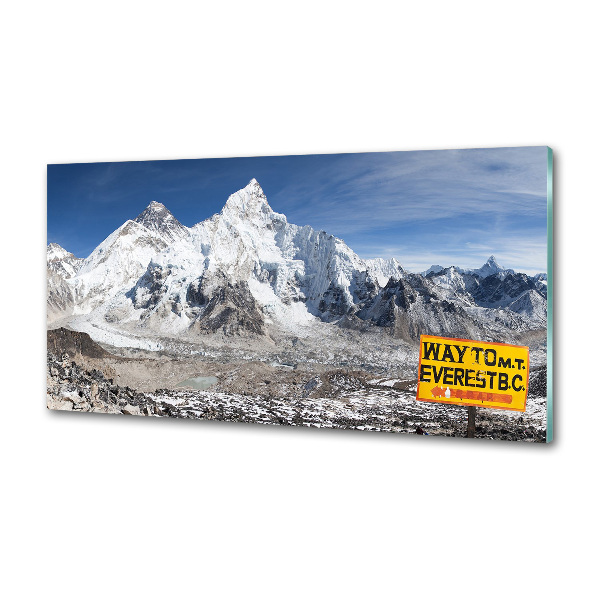 Platte für Küchenrückwand Mount Everest