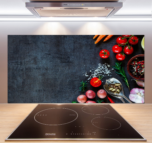 Küchen wandpaneel Zutaten