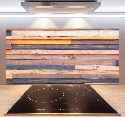 Küchen wandpaneel Holzwand