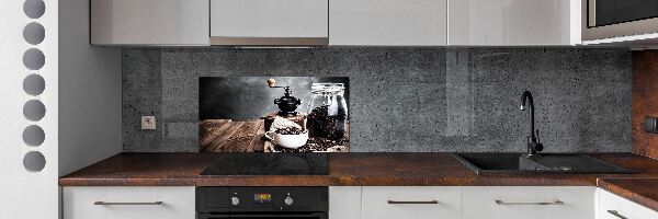 Küchen wandpaneel Kaffeemühle