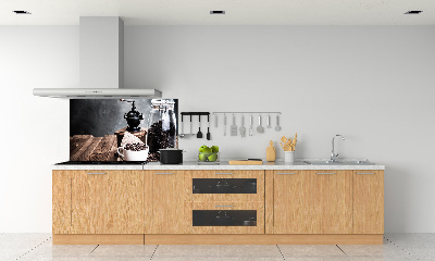 Küchen wandpaneel Kaffeemühle