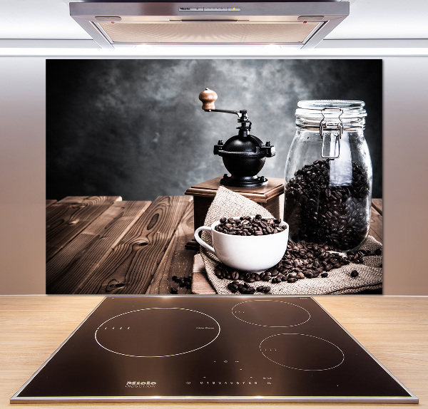 Küchen wandpaneel Kaffeemühle