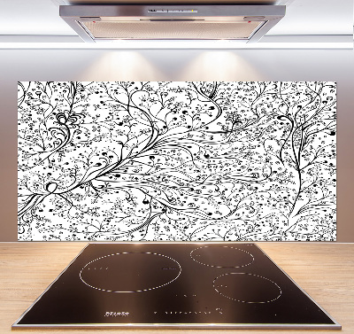 Platte für Küchenrückwand Ineinander verschlungene Äste