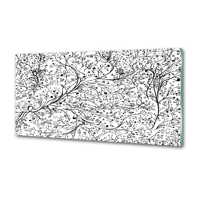 Platte für Küchenrückwand Ineinander verschlungene Äste