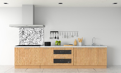 Platte für Küchenrückwand Ineinander verschlungene Äste