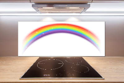 Platte für Küchenrückwand Regenbogen