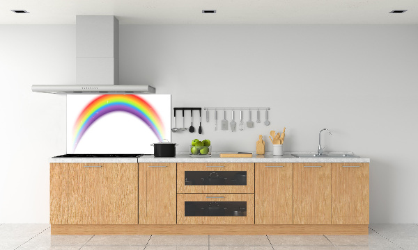 Platte für Küchenrückwand Regenbogen