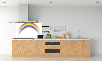 Platte für Küchenrückwand Regenbogen