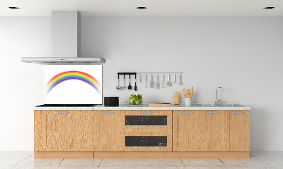 Platte für Küchenrückwand Regenbogen