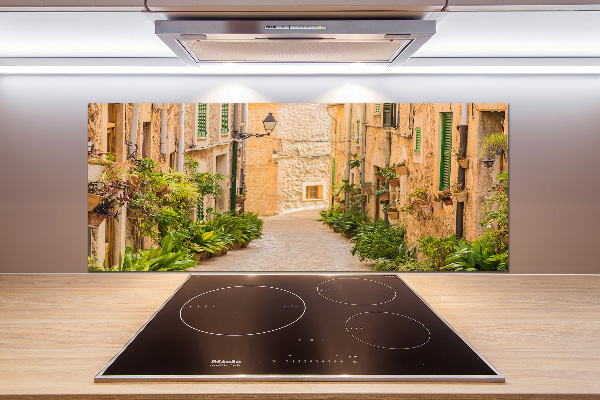 Glasrückwand für die küche Historische Straßen