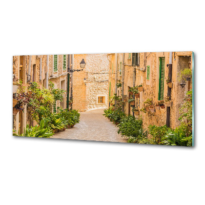 Glasrückwand für die küche Historische Straßen